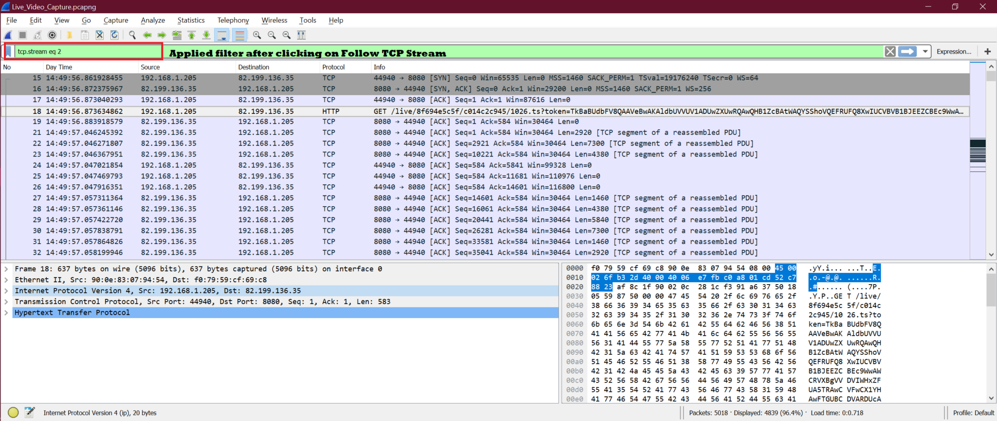 extract email attachment from pcap wireshark