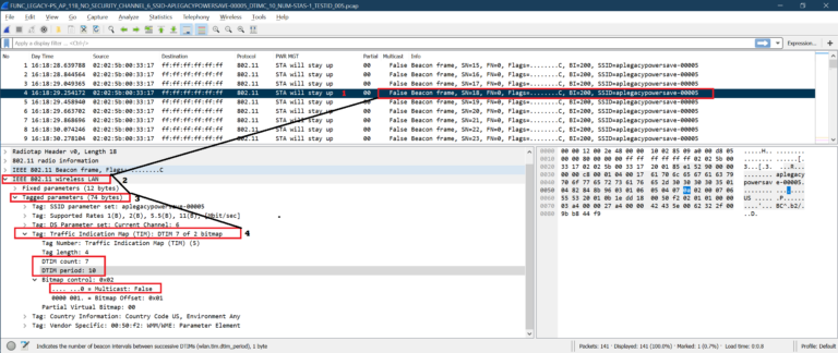 DTIM [Delivery Traffic Indication Map] – Wi-Fi and Wired Network